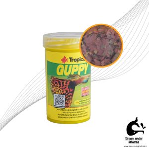 غذا پولکی گوپی تروپیکالTropical Guppy Flakes