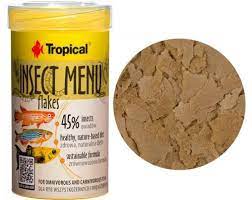 غذای پولکی منو اینسکت تروپیکال