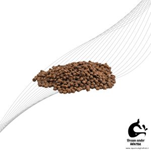 غذای ماهی پلت اکسترود آکوا مدل 3 میل