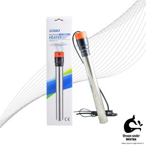 بخاری آکواریوم استیل سوبو HXS-100W