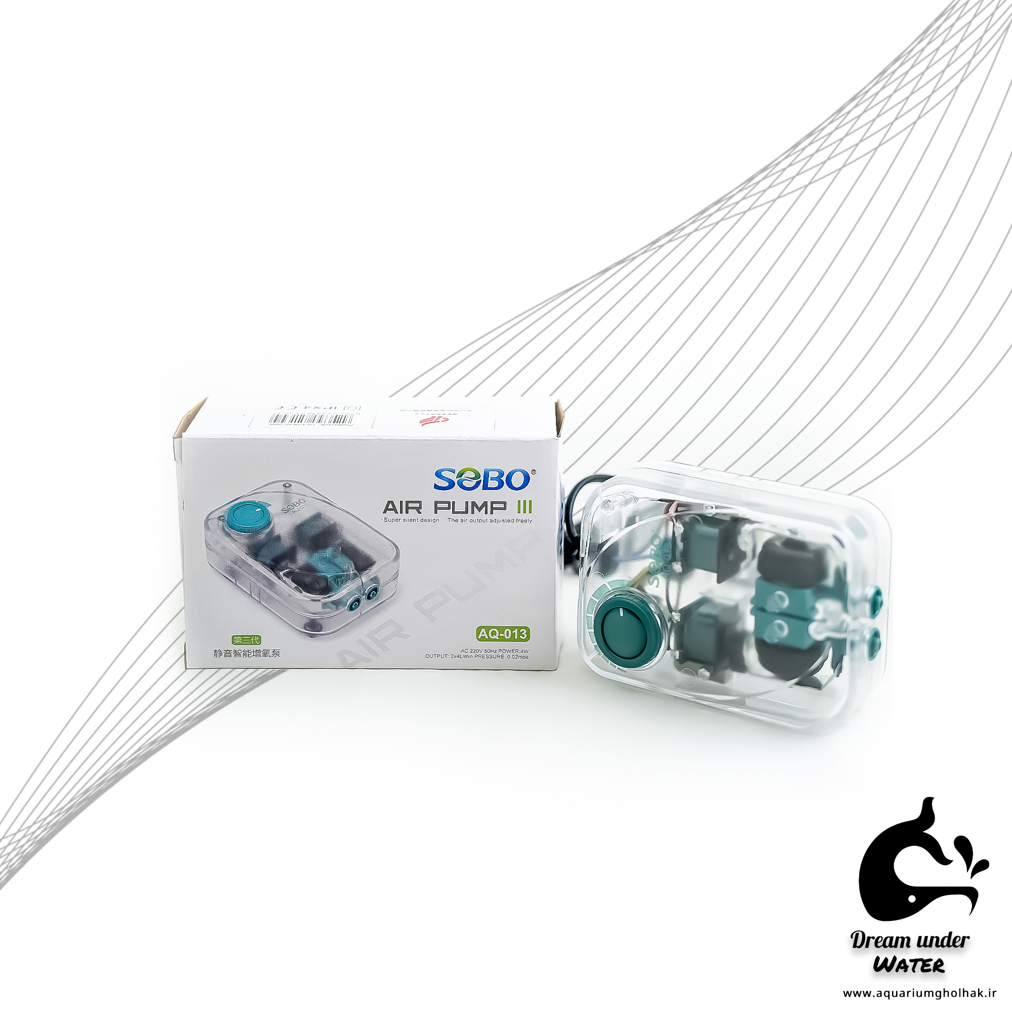 پمپ هوای سوبو مدل AQ-013
