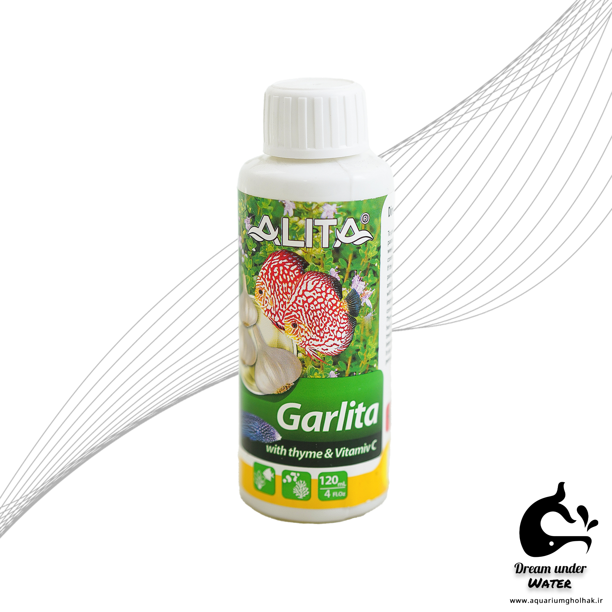 محلول گارلیک آکواریوم آلیتا
