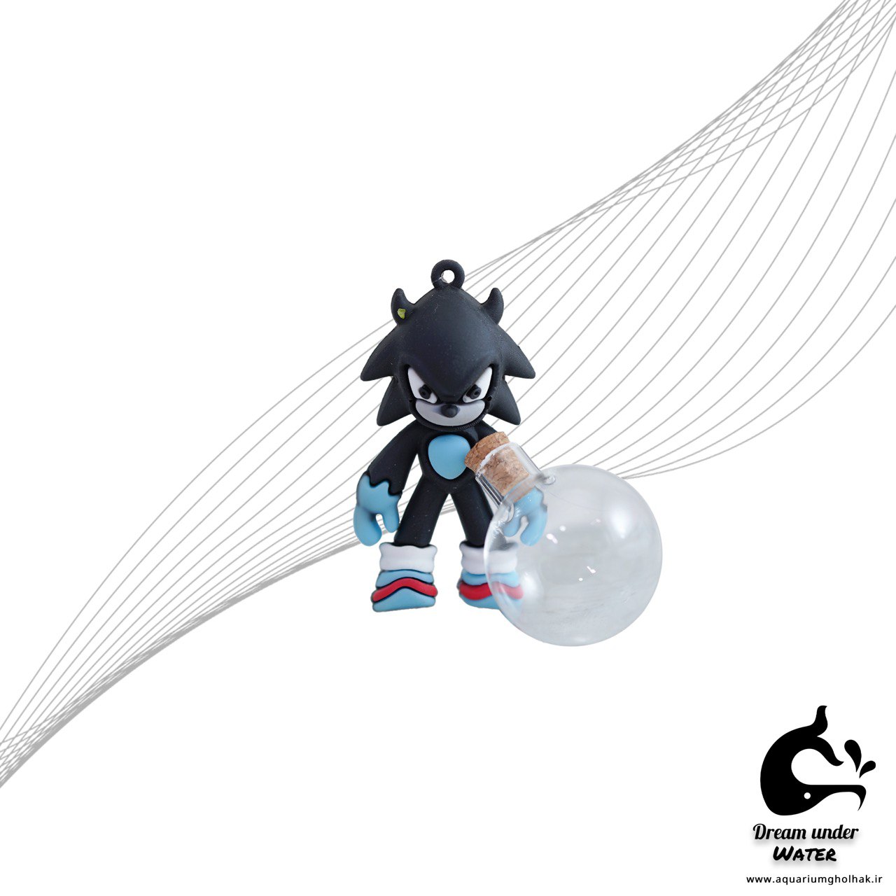 دکور معلق در آب آکواریوم