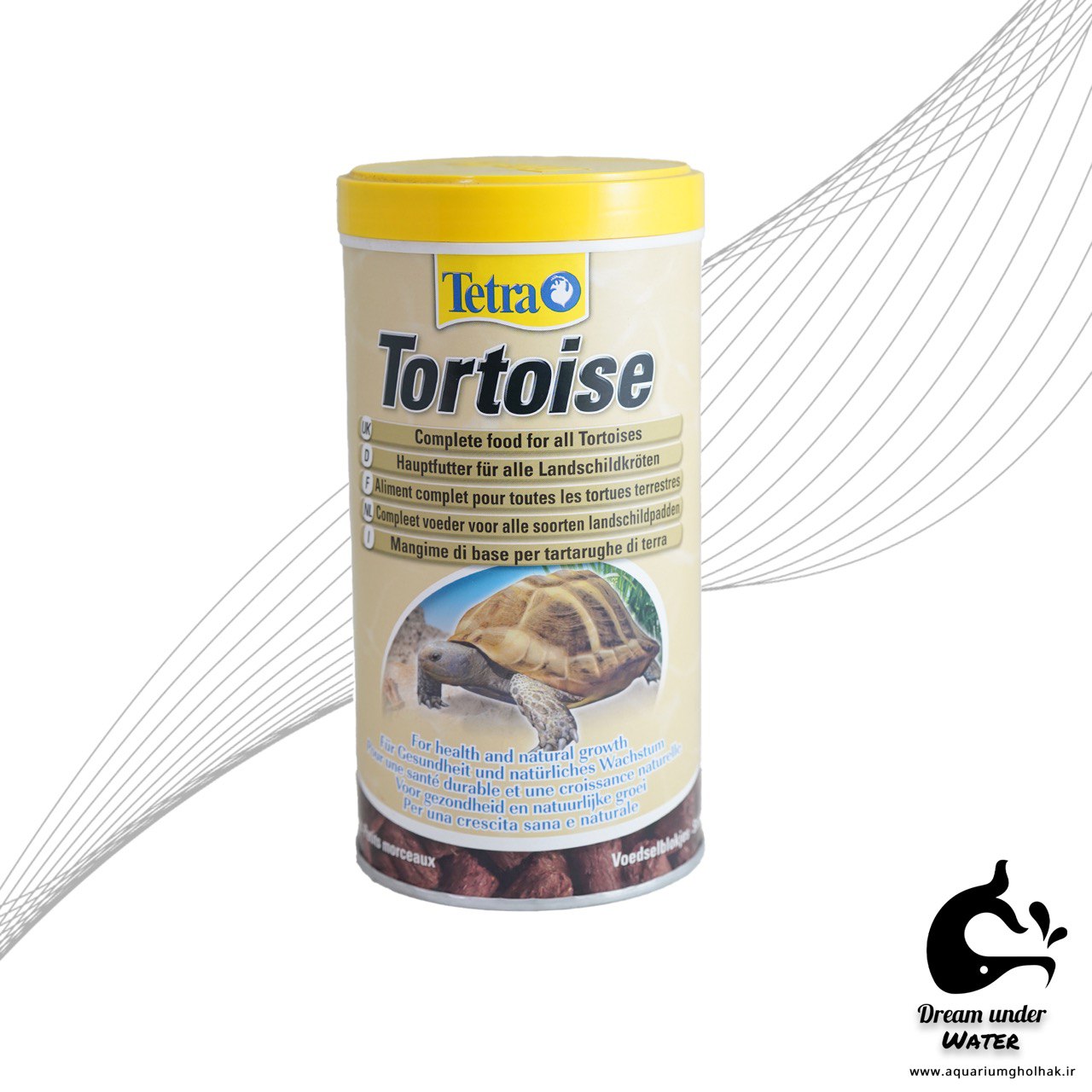 غذای لاک پشت تورتویس تترا