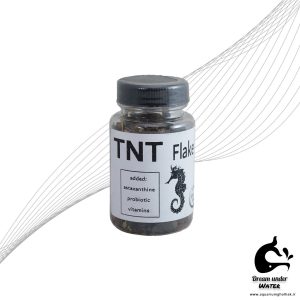 غذای ماهی پولکی TNT حجم 100 میل