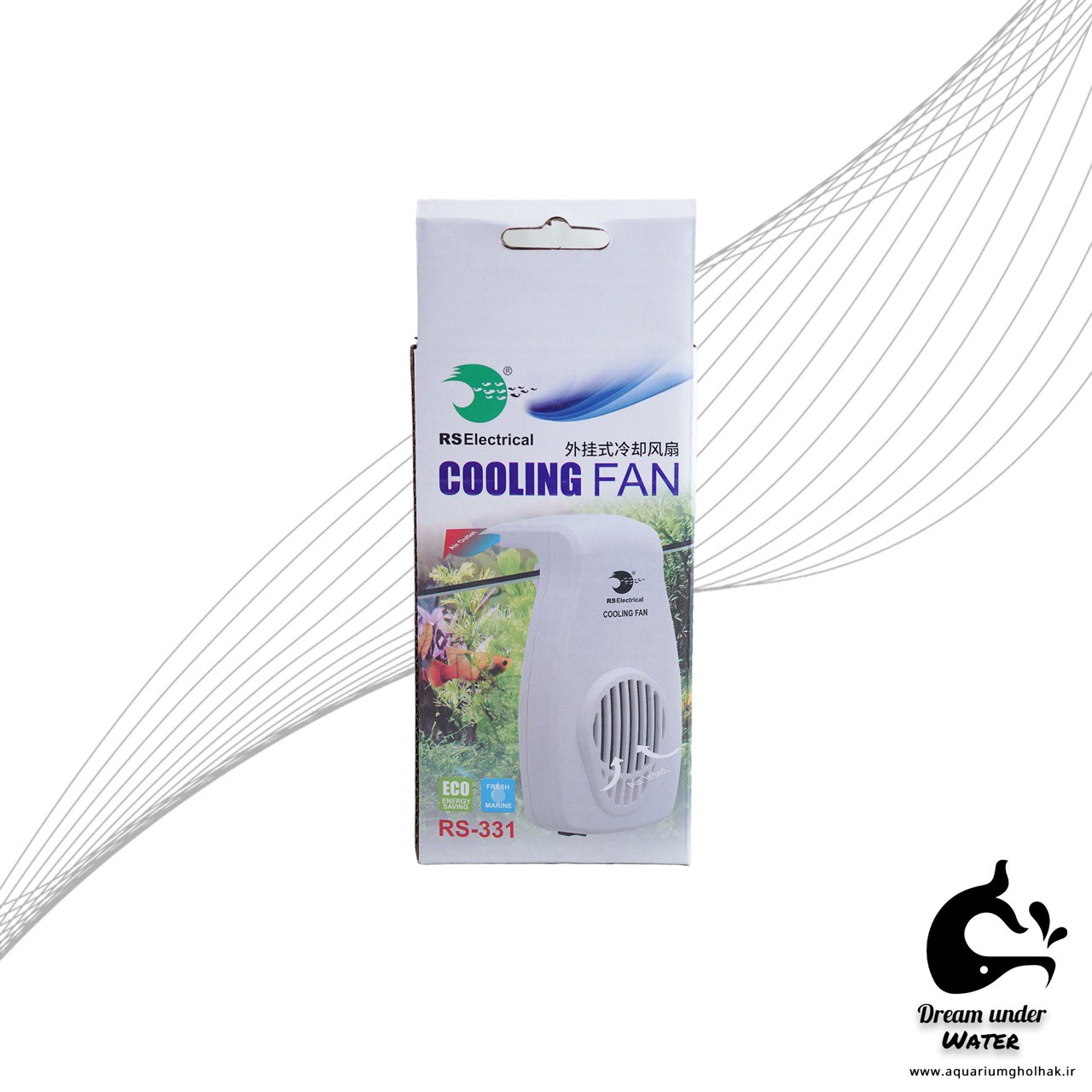 فن خنک کننده آکواریوم ریشینگ مدل RS-331