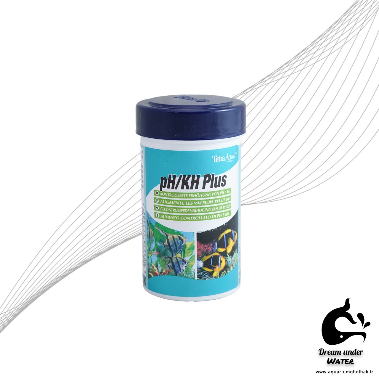 پودر کنترل کننده میزان PH و KH آب آکواریوم تترا