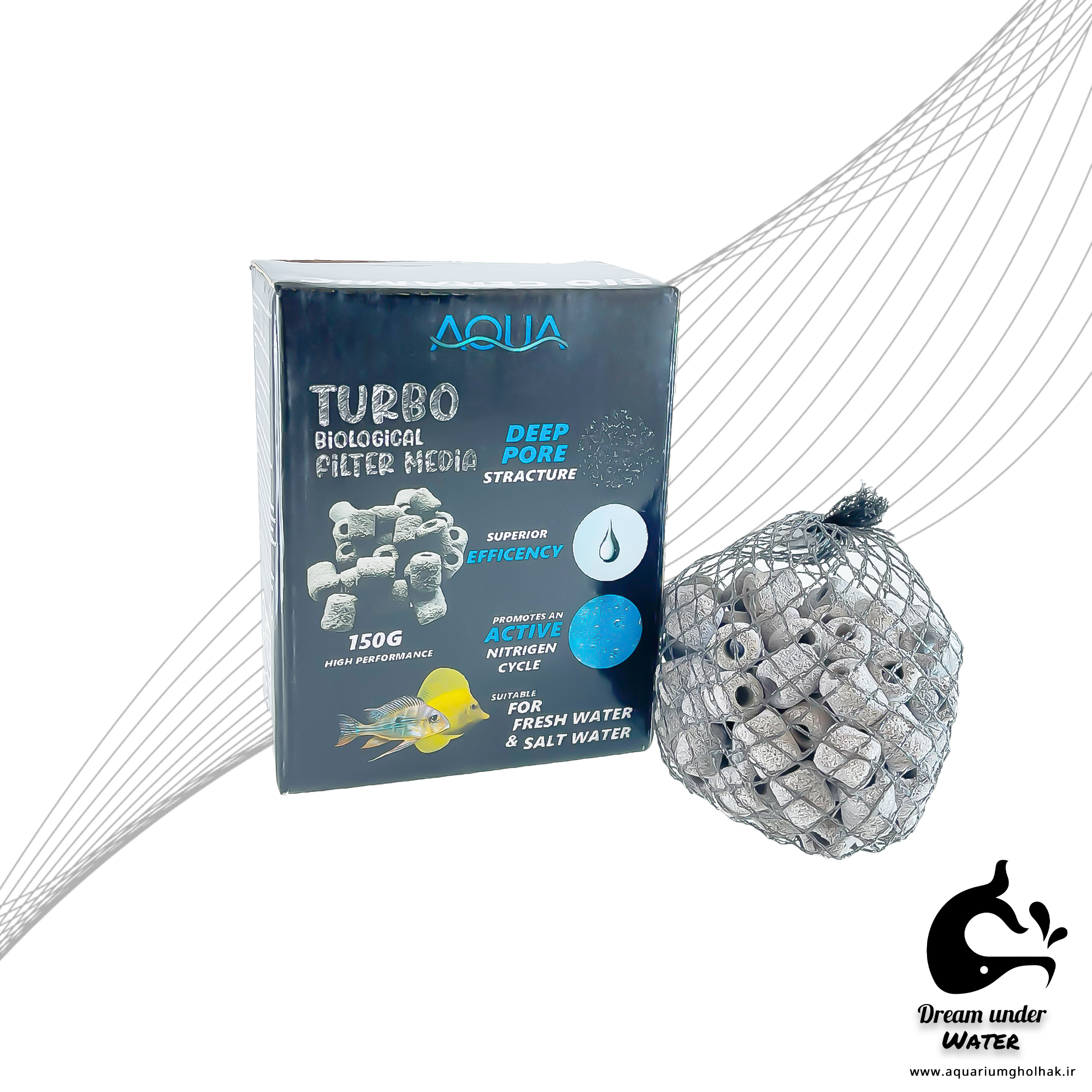 مدیا فیلتر آکوا مدل توربو بیولوژیکال