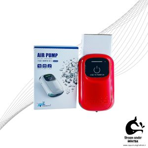 پمپ هوا شارژی تک خروجی آکواریوم WaterBear مدل WB-Q518