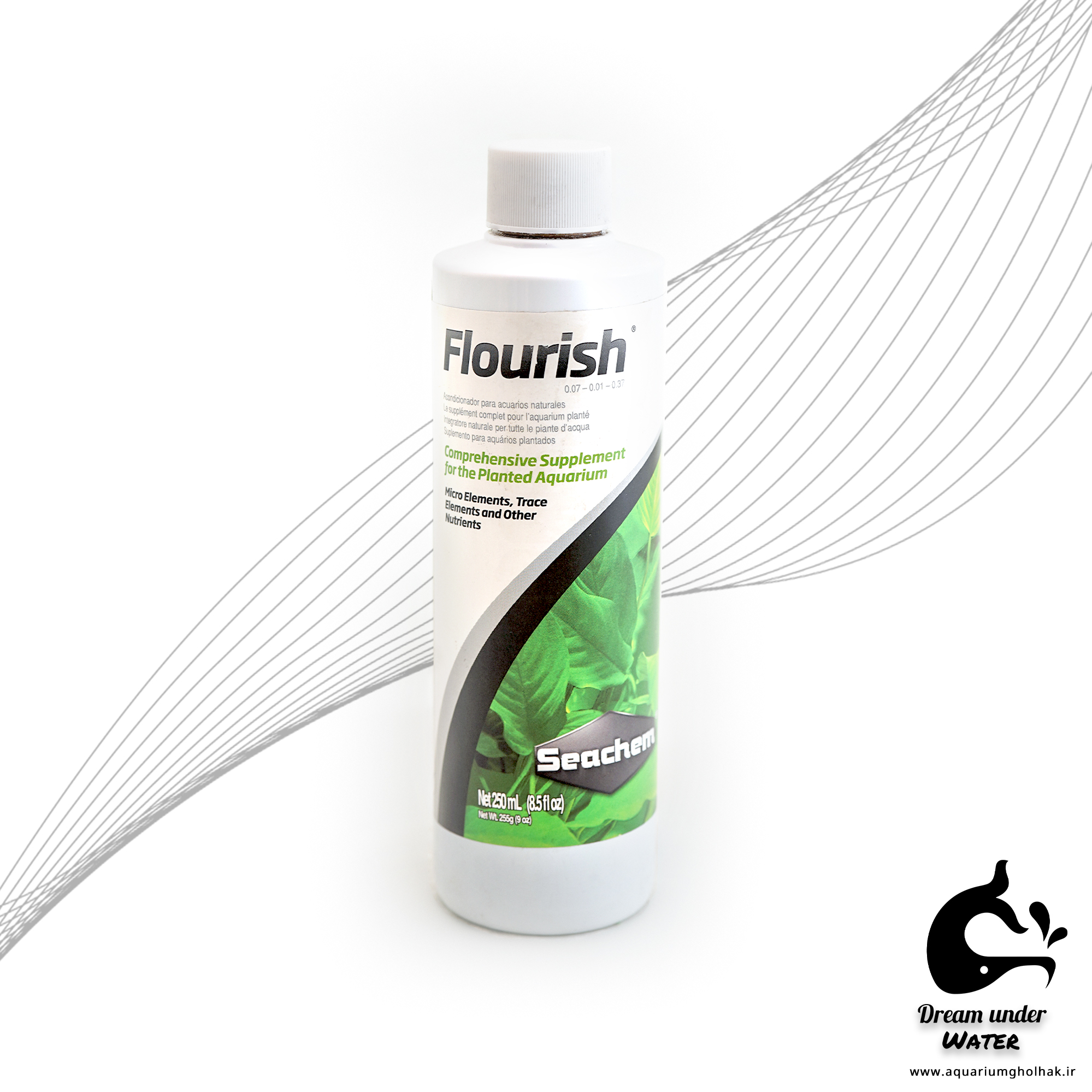 محلول فلوریش سیچم seachem flourish