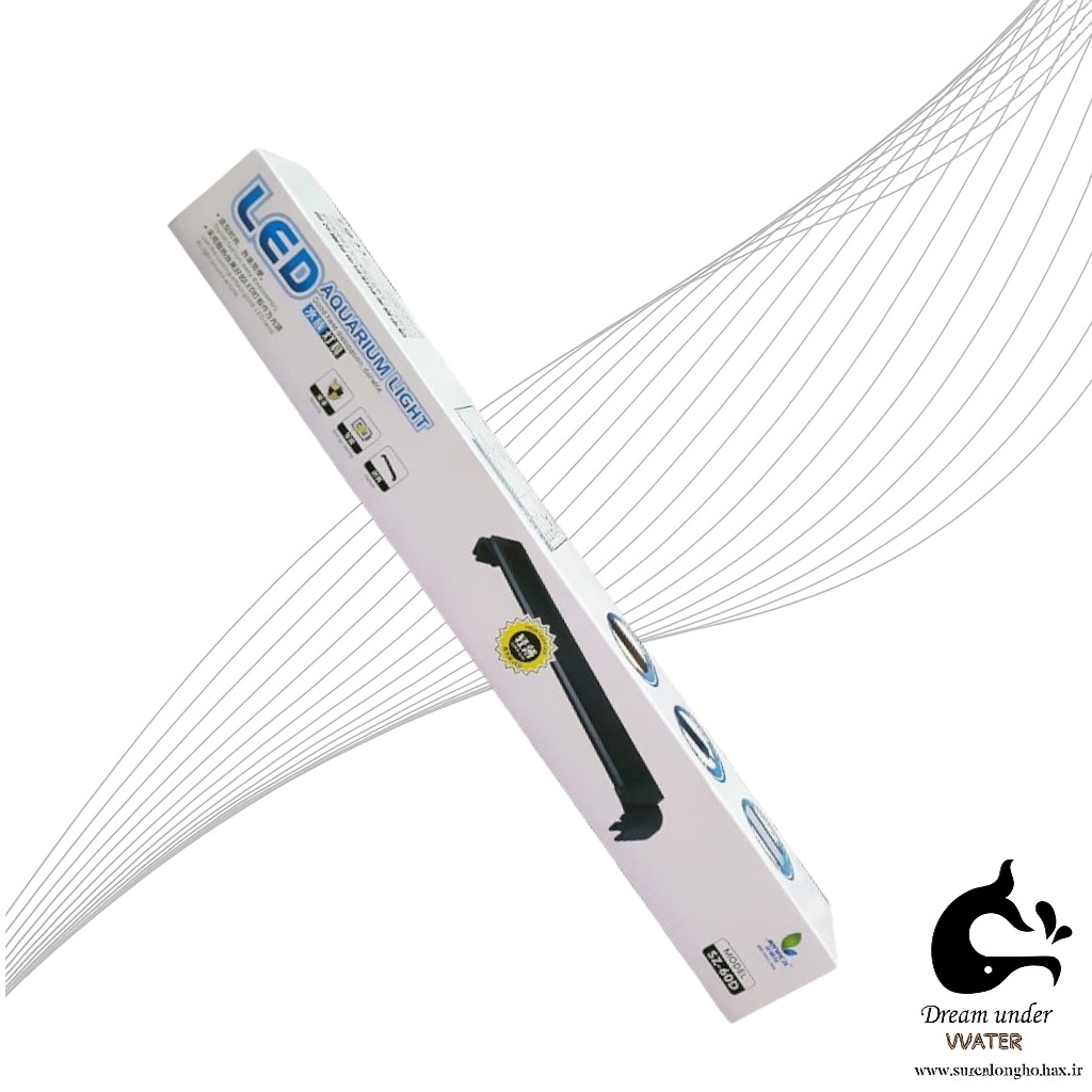 نور آکواریوم ال ای دی جنیکا مدل SZ-40D LED