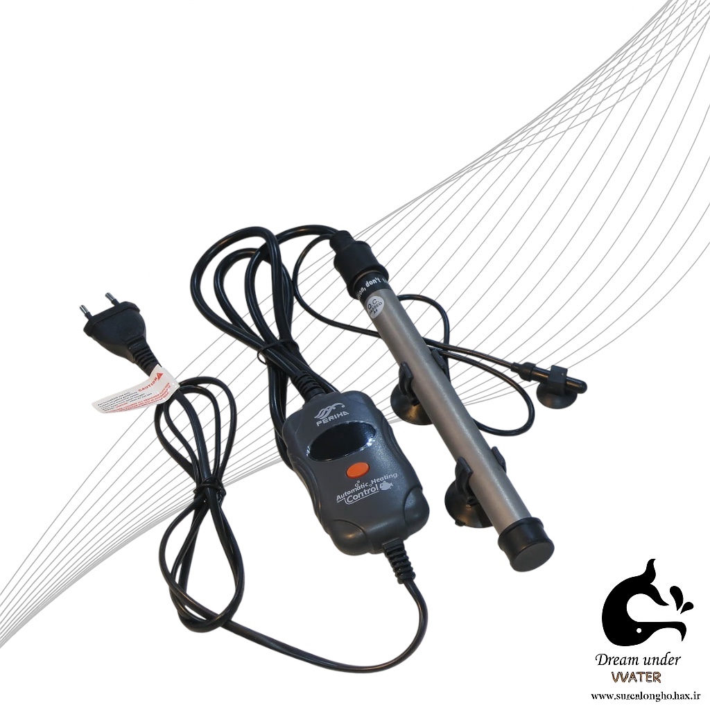 بخاری تیتانیوم آکواریوم پریها مدل HF-200