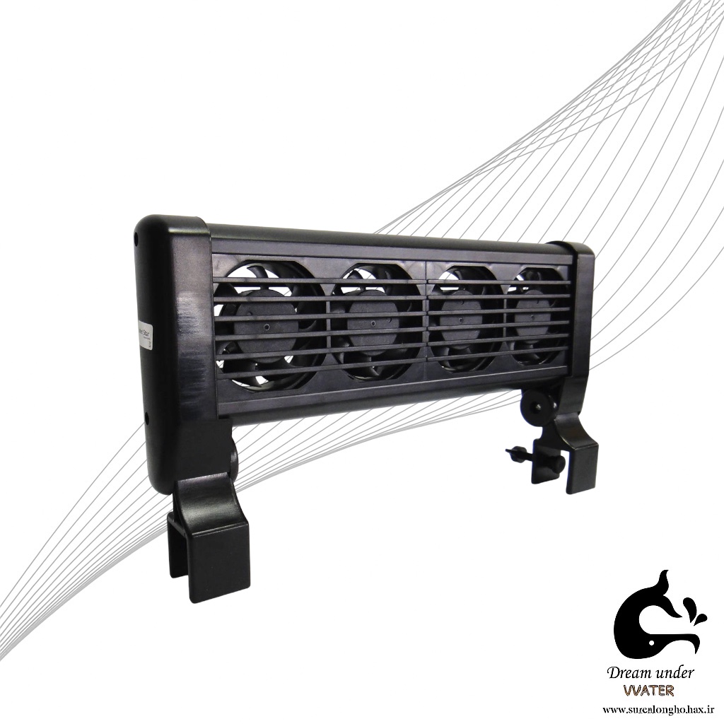 فن چهارتایی خنک کننده آکواریوم تکنیک مدل F-60204