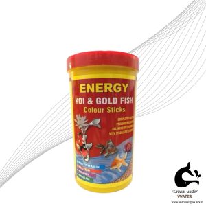 غذا انرژی کوی -گلدفیش کالر استیک 1000میل-100گرم